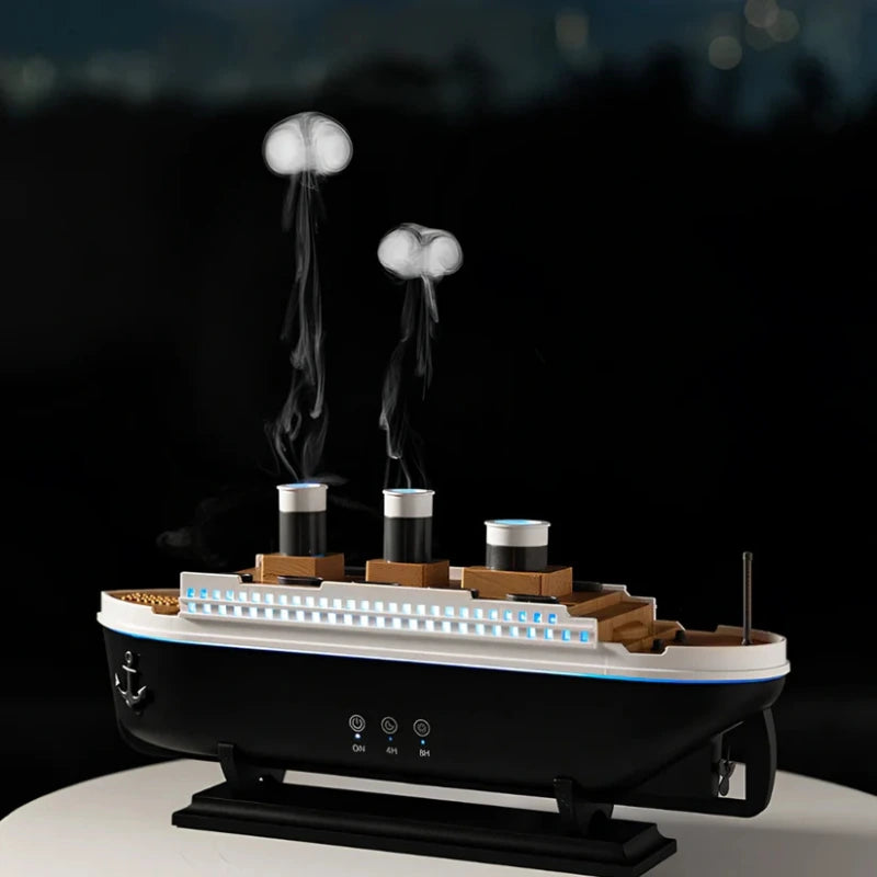 Titanic Humidifier – أناقة وفخامة تمنحك راحة لا مثيل لها ✨- 3 عبوات عطر+🚚 توصيل مجاني