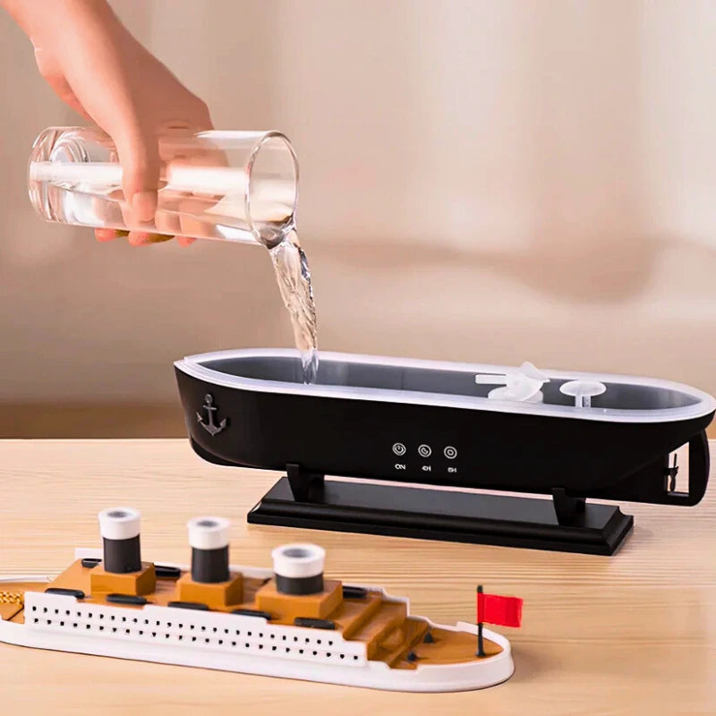 Titanic Humidifier – أناقة وفخامة تمنحك راحة لا مثيل لها ✨- 3 عبوات عطر+🚚 توصيل مجاني
