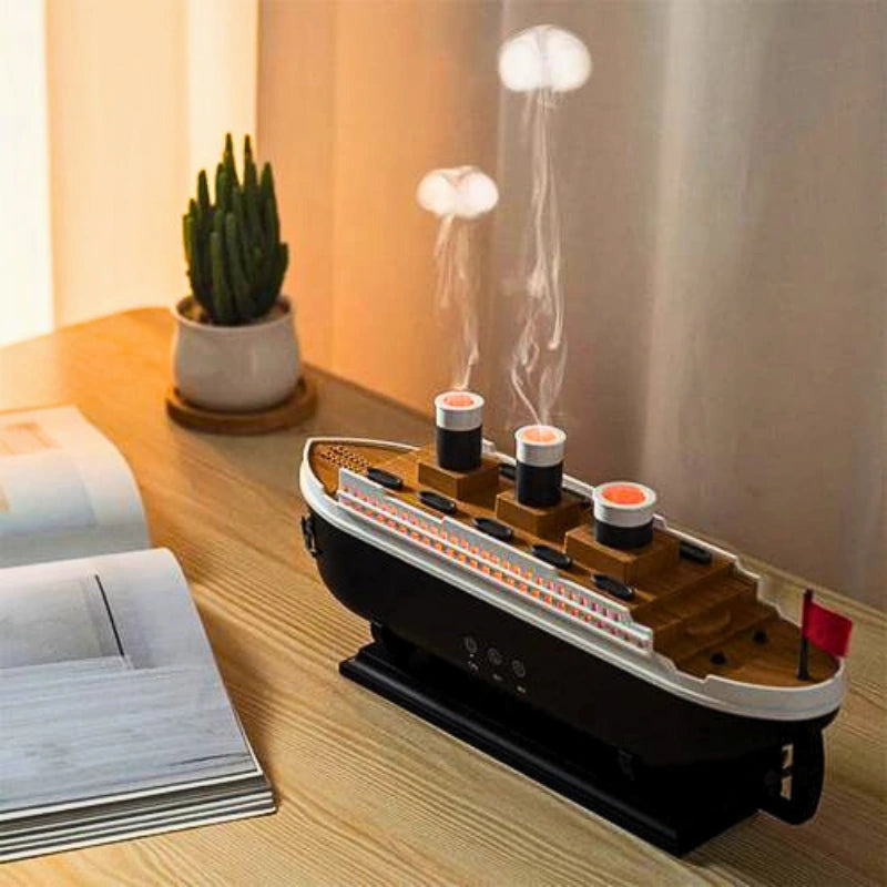 Titanic Humidifier – أناقة وفخامة تمنحك راحة لا مثيل لها ✨- 3 عبوات عطر+🚚 توصيل مجاني