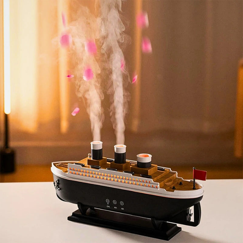 Titanic Humidifier – أناقة وفخامة تمنحك راحة لا مثيل لها ✨- 3 عبوات عطر+🚚 توصيل مجاني