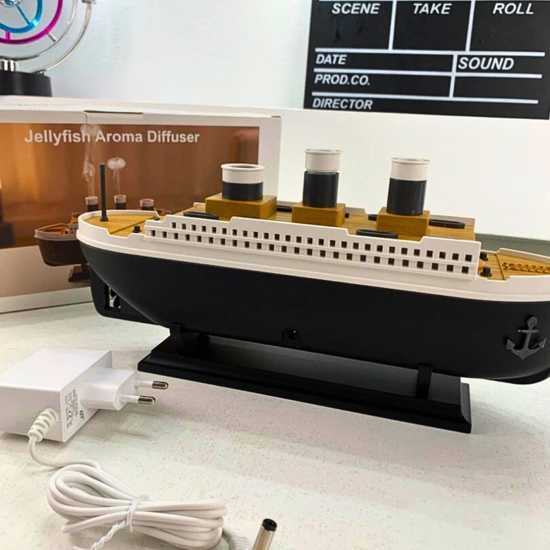 Titanic Humidifier – أناقة وفخامة تمنحك راحة لا مثيل لها ✨- 3 عبوات عطر+🚚 توصيل مجاني